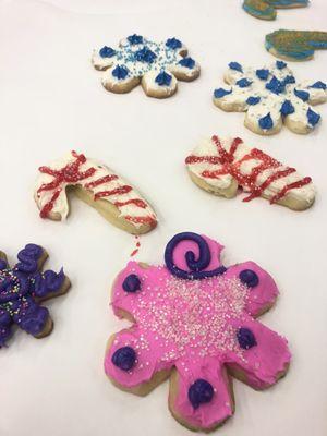 Cookie decorating