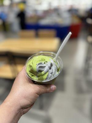 Matcha/Black Sesame Swirl $6.90