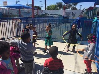 Our children enjoy playtime and "free dress" Fridays!