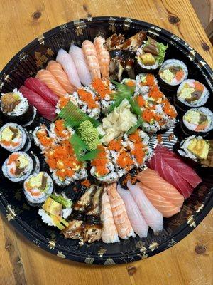 Sushi platter