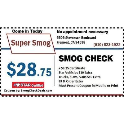 Discount Smog Check