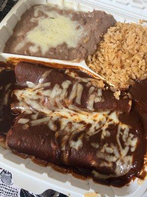 Shredded Beef Enchiladas! Get in my belly!