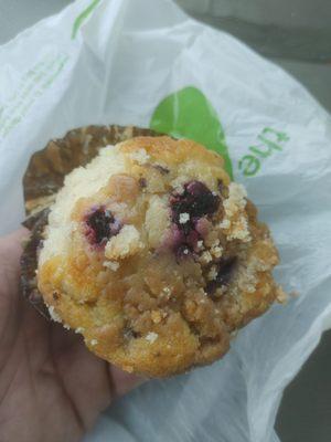 The muffin I purchased which was bad from Qmart 1 13111 FM 529