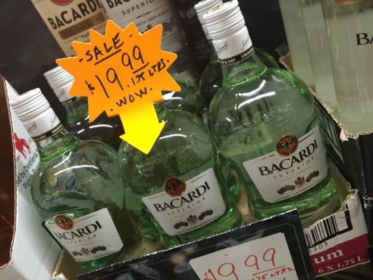 bacardi 19.99 biggest bottle