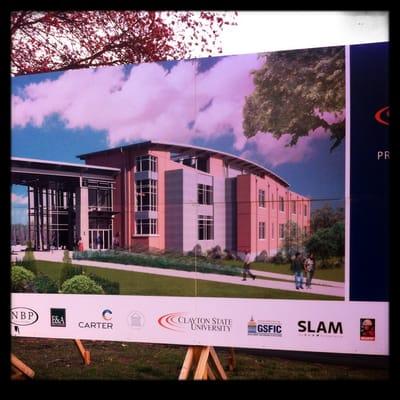 New science building opening up in fall of 2015.