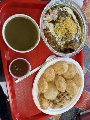 Samosa Chaat Pani Puri