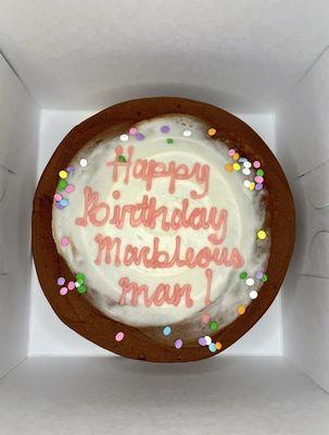 Custom order Classic Marble Cake