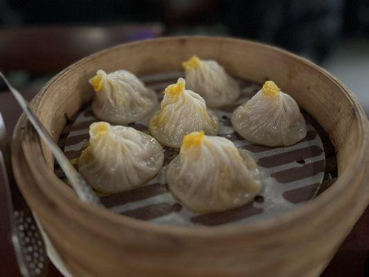 1. Steam Crab Meat and Pork Soup Dumplings