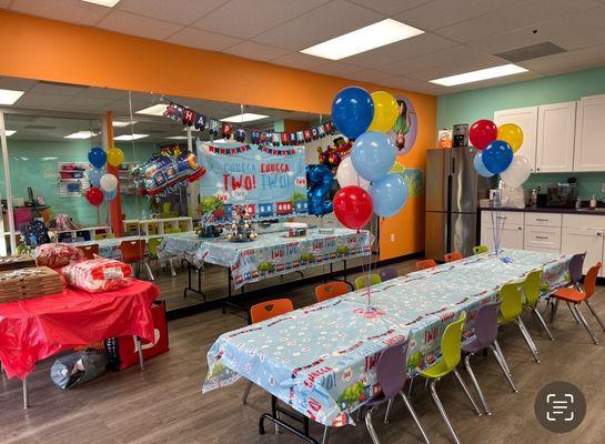 Birthday Party Set up February 2024