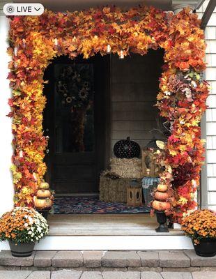 Custom Fall Holiday Garland