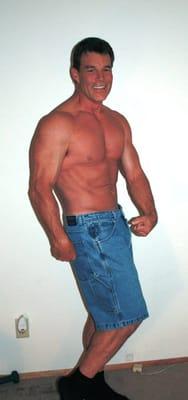 Tony's after pic... 20 lbs lighter with a lotta muscle! AGE 55 HERE!