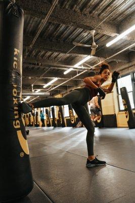 Learn Kickboxing techniques, get fit and have fun