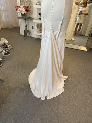 Wedding gown alterations