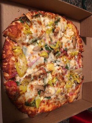 Healthy Choice Feta Pizza