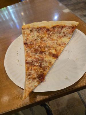 Classic thin NYC style slice