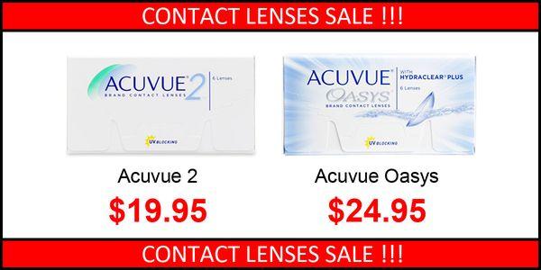 CONTACTS LENSES ON SALE !!!