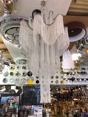 Water fall chandelier.