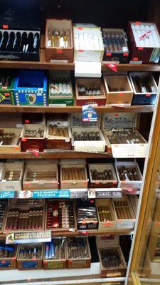 Wide selection of Premium Cigars