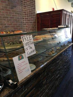 Free slices today.