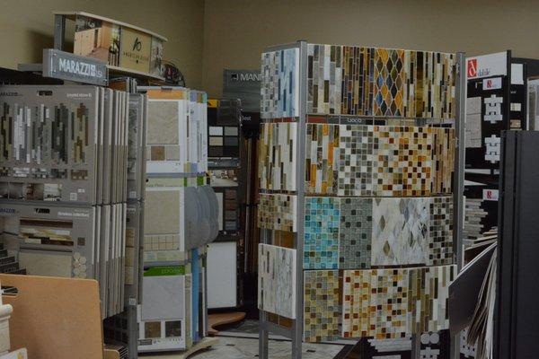 Our wide Variety of Tile allows you to find the Perfect Splash of Color into your Kitchen or Bath!