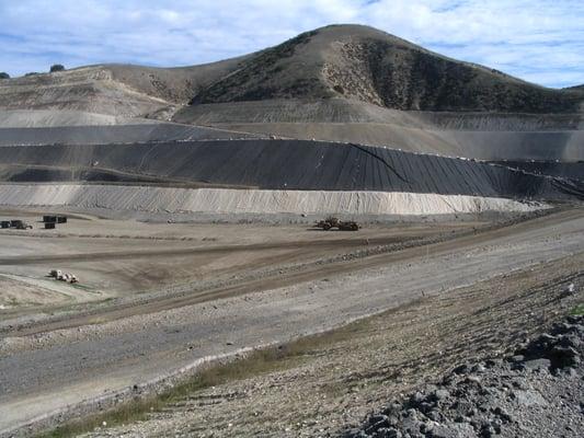 Active Fill Area at Calabasas Landfill