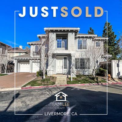 Just Sold in Livermore!