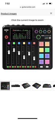 New rode caster pro ii audio mixer available for production shoots. Los Angeles soundstage available to rent.