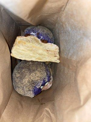 Ube Cheese Pandesal & Nutella Pocket