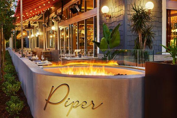 Piper patio with firepit