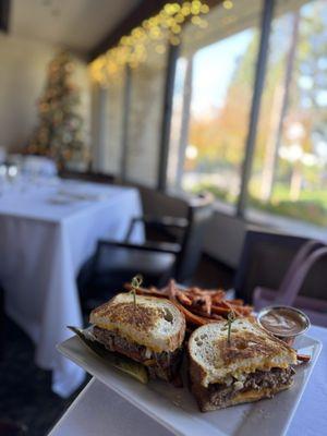 Deli Board i made, Angus beef melt w Sweet Potato Fries 12.06.24