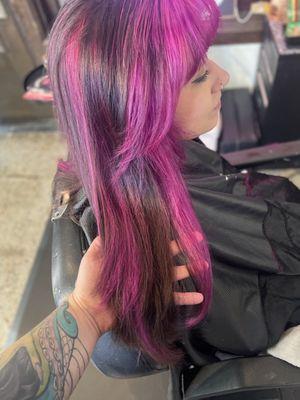 Joico pink vivid/fashion color