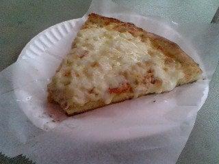 CHICKEN RONI slice!! soo good i had to eat it before i took picture!