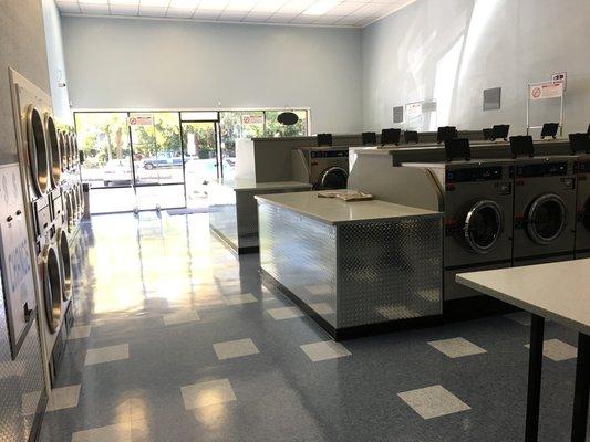 The Cleanest laundromats in town