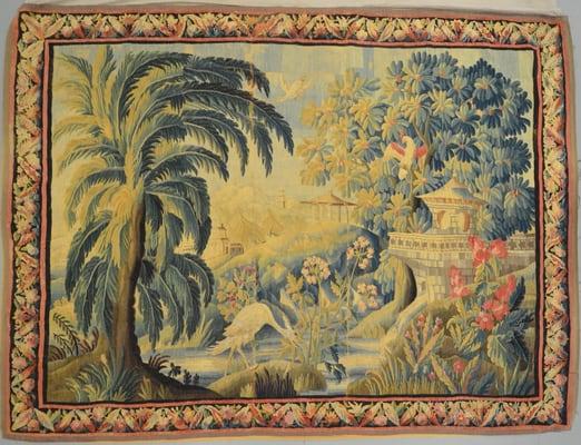 Antique 1600 Tapestry cleaned and restored