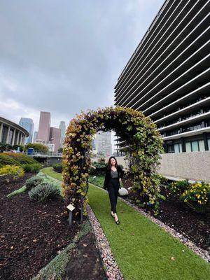 The garden at LADWP