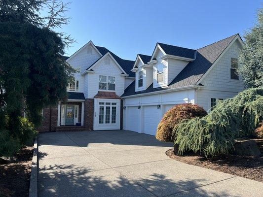 GAF Grand Sequoia designer shingles in Camas Washington a beautiful project.