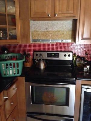 Hole in my kitchen wall