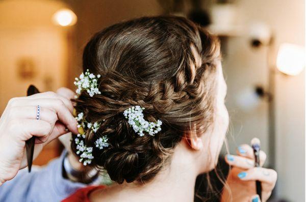 Wedding hair