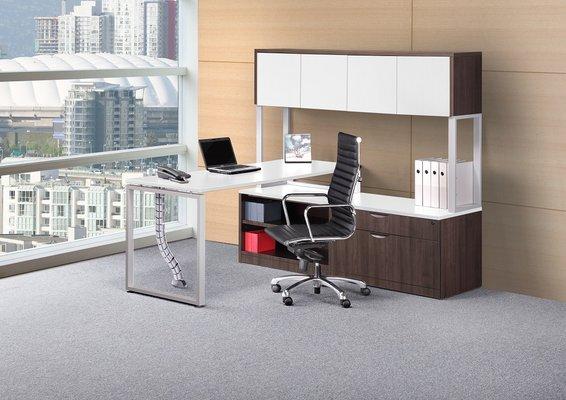 Element workstations to make any office feel contemporary. Creative Office Design can help you be happy where you work!