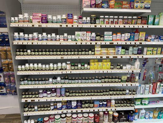 Any essential health plan needs vitamin and herbal supplements!