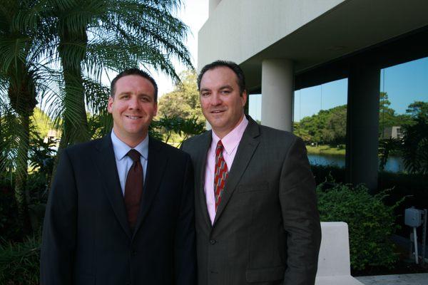 Jeff Farwell (L) and Scott Zappolo (R)