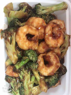 Shrimp broccoli