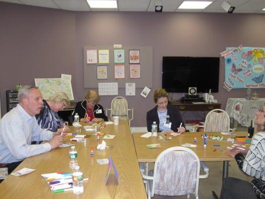 Zentangles during the open House