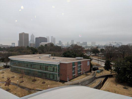 View from the top floor track