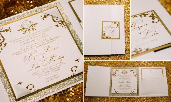 Wedding invitation set