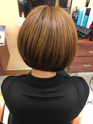 Color,cut and style by David