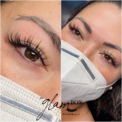 Medium-Long Length Classic lash set