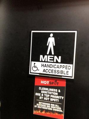 Men's bathroom