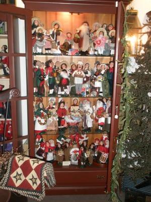 Large selection of Byers' Choice Carolers