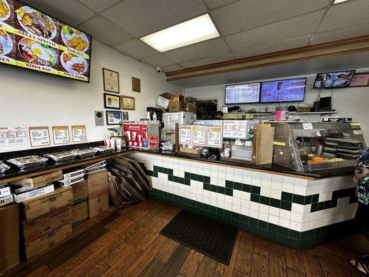 Inside of restaurant